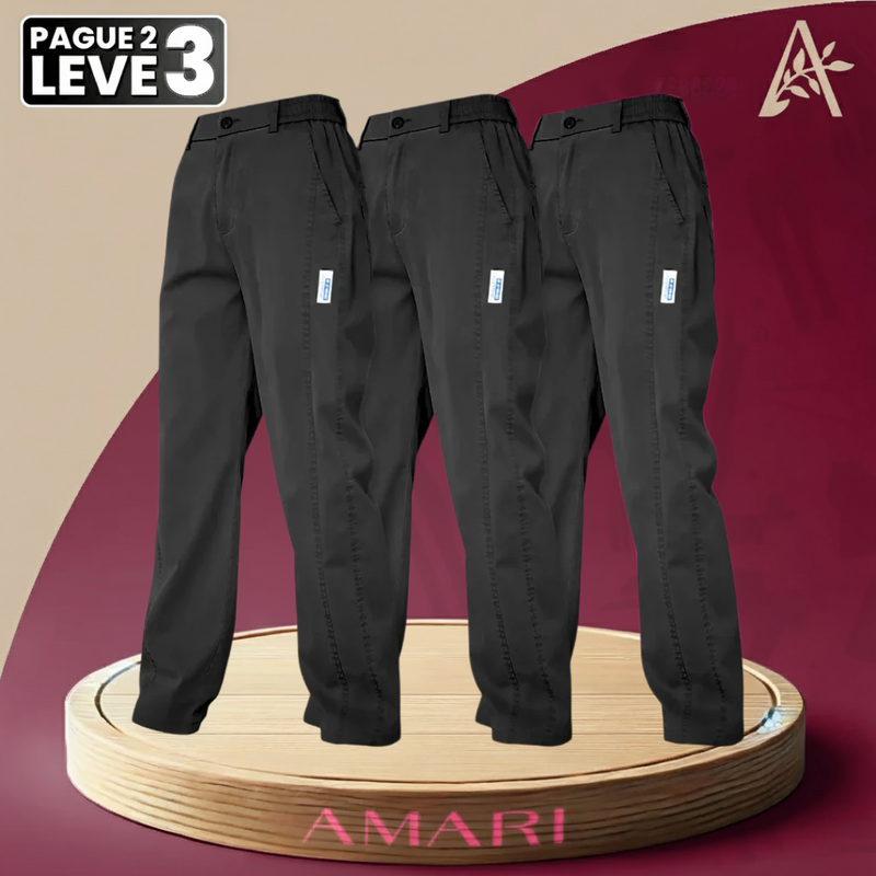 [Pague 2, Leve 3] Calça Feminina Aurora em Malha de Seda Gelo e Poliéster (Sua Nova Peça Favorita!)